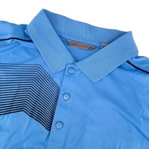 NWT CBUK Mens Polo Shirt 2X‎ XXL Blue Short Sleeve Golf Athletic Outdoors Sports